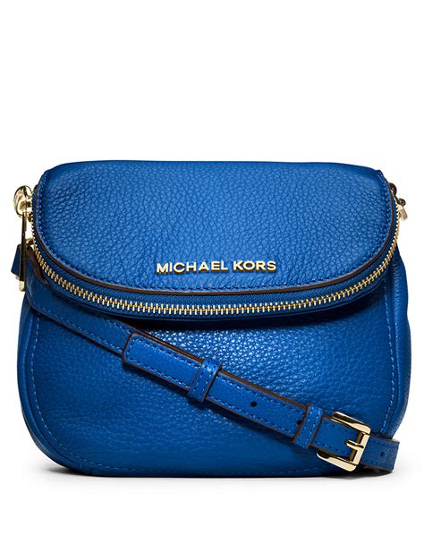 blue michael kors leather crossbody|Michael Kors large crossbody handbags.